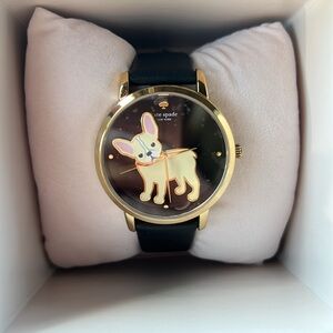 Kate Spade French Bulldog Watch Brand New